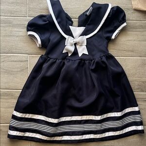 Rare Editions Navy and White Formal Dress